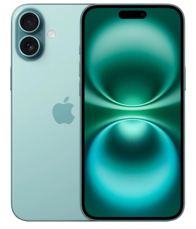 Apple iPhone 16 Plus 512 ГБ, бирюзовый Dual SIM
